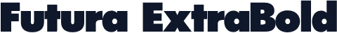 Futura ExtraBold