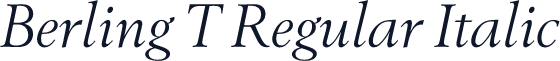 Berling T Regular Italic