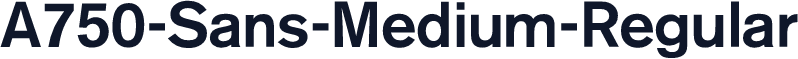 A750-Sans-Medium-Regular