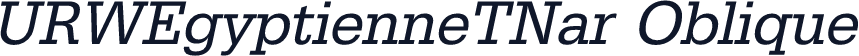 URWEgyptienneTNar Oblique