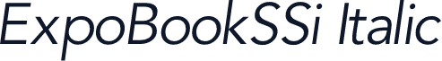 ExpoBookSSi Italic