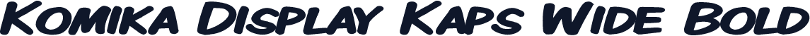 Komika Display Kaps Wide Bold