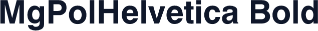 MgPolHelvetica Bold