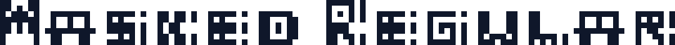Masked Regular