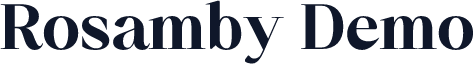 Rosamby Demo