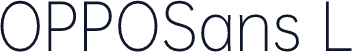 OPPOSans L