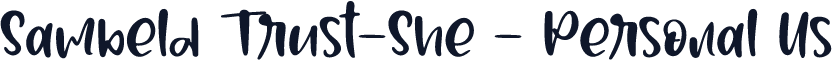 Sambeld Trust-She - Personal Us