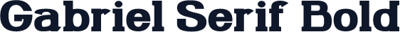 Gabriel Serif Bold
