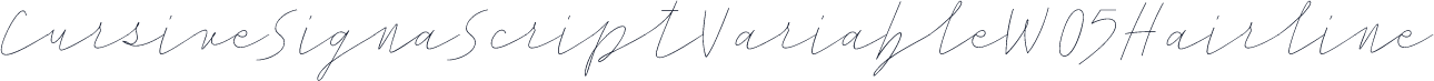CursiveSignaScriptVariableW05Hairline