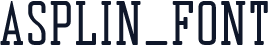 Asplin_Font
