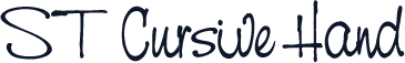 ST Cursive Hand