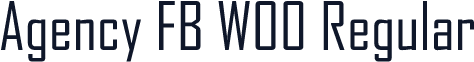 Agency FB W00 Regular
