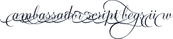 Ambassador Script Begs II W90
