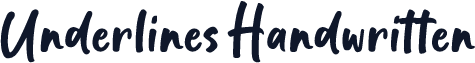 Underlines Handwritten