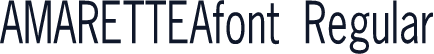 AMARETTEAfont Regular