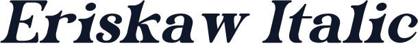 Eriskaw Italic