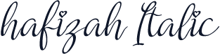 hafizah Italic