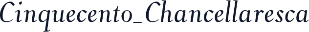 Cinquecento_Chancellaresca