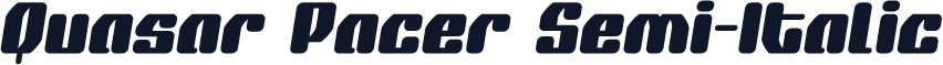 Quasar Pacer Semi-Italic