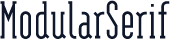 ModularSerif