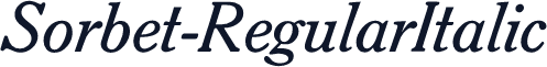 Sorbet-RegularItalic