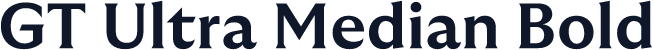GT Ultra Median Bold