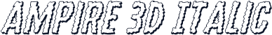 Ampire 3D Italic