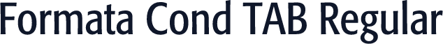 Formata Cond TAB Regular