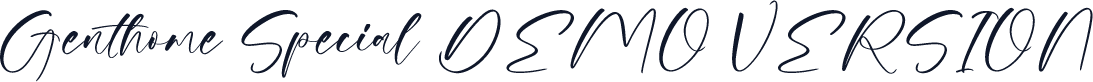 Genthome Special DEMO VERSION