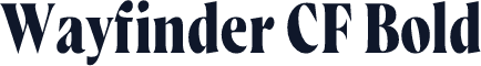 Wayfinder CF Bold