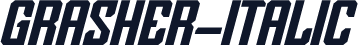 Grasher-Italic