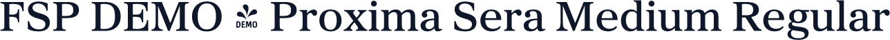 FSP DEMO - Proxima Sera Medium Regular