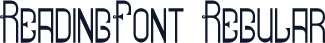 ReadingFont Regular