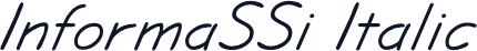 InformaSSi Italic