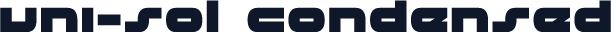 uni-sol Condensed