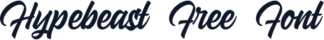 Hypebeast Free Font