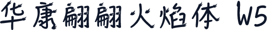 华康翩翩火焰体 W5