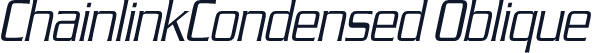 ChainlinkCondensed Oblique