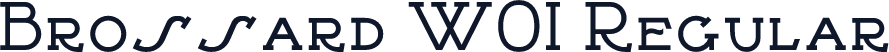 Brossard W01 Regular