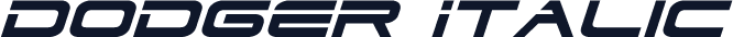 Dodger Italic