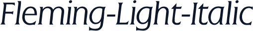 Fleming-Light-Italic