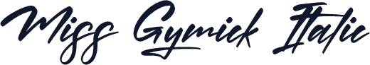 Miss Gymick Italic