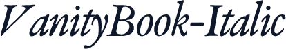 VanityBook-Italic