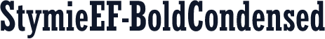 StymieEF-BoldCondensed