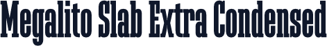 Megalito Slab Extra Condensed