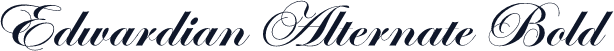 Edwardian Alternate Bold