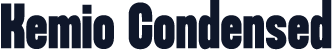 Kemio Condensed