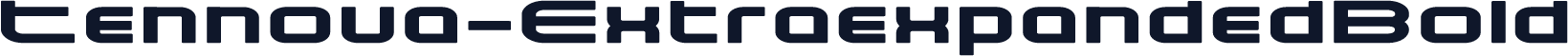 Tennova-ExtraexpandedBold
