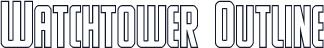 Watchtower Outline