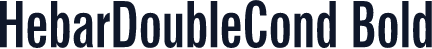 HebarDoubleCond Bold